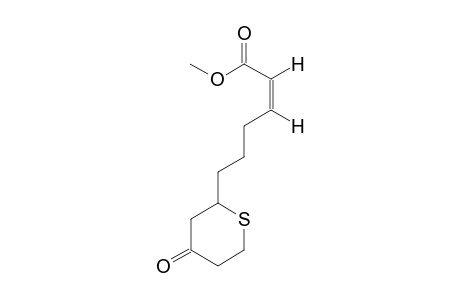 METHYL_(Z)-6-(TETRAHYDRO-4-OXO-2-H-THIOPYRAN-2-YL)-2-HEXENOATE
