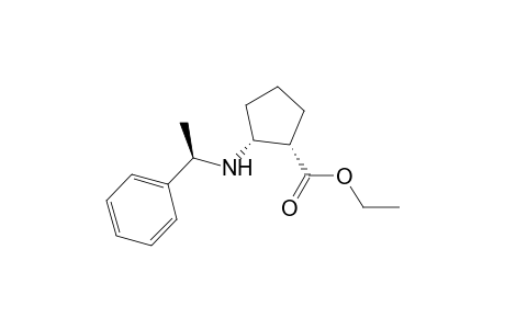 (1S,2R)-2-[[(1R)-1-phenylethyl]amino]-1-cyclopentanecarboxylic acid ethyl ester