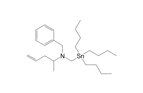 benzyl-(1-methylbut-3-enyl)-(tributylstannylmethyl)amine