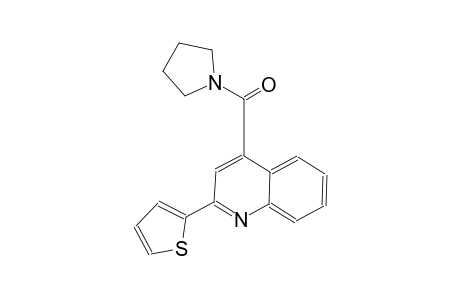 4-(1-pyrrolidinylcarbonyl)-2-(2-thienyl)quinoline