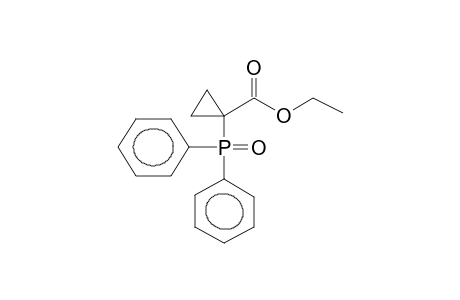 1-DIPHENYLPHOSPHINYL-1-CYCLOPROPANCARBOXYLIC ACID, ETHYL ESTER