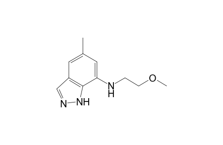 2-Methoxyethyl-(5-methyl-1H-indazol-7-yl)amine