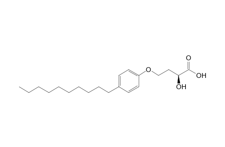 (2S)-4-(4-decylphenoxy)-2-hydroxy-butanoic acid