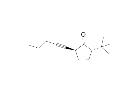 2-(t-Butyl)-5-pentynylcyclopentanone