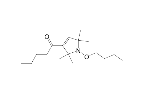 1-Pentanone, 1-(1-butoxy-2,5-dihydro-2,2,5,5-tetramethyl-1H-pyrrol-3-yl)-