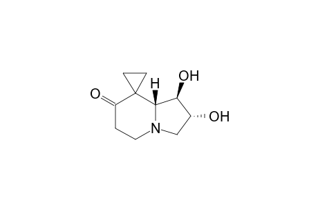 1,2-Dihydroxy-7-oxo-8,8-(1',2'-ethylidene)-4-azabicyclo[4.3.0(4,8)]nonane