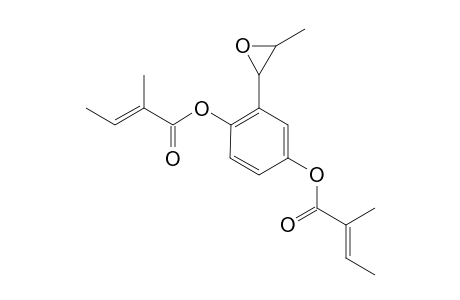 4-(2-METHYL-2Z-BUTENOYLOXY)-2-(3-METHYLOXIRAN-2-YL)-PHENYL-2-METHYL-2Z-BUTENOATE