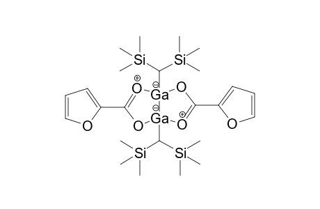 Bis(trimethylsilyl)methyl-[bis(trimethylsilyl)methylgallanuidyl]gallanuide bis[2-furyl(hydroxy)methylene]oxonium