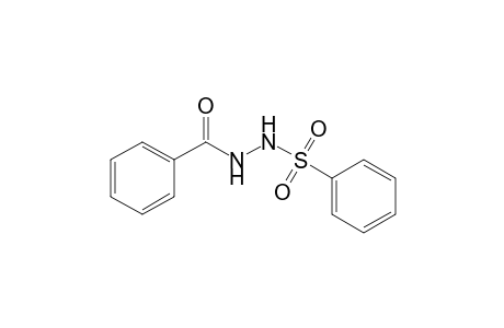 1-Benzenesulfonyl-2-benzoylhydrazine