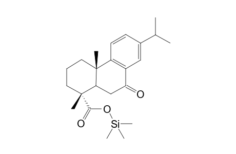 Didehydro-9-ketoabietic acid - (trimethylsilyl) ester