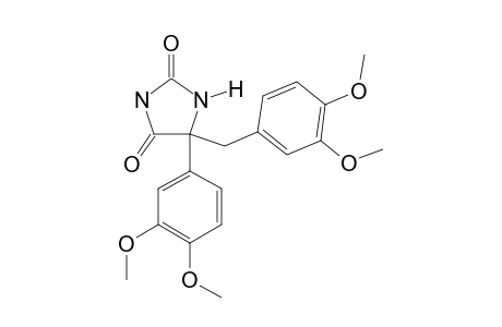 5-(3,4-DIMETHOXYPHENYL)-5-VERATRYLHYDANTOIN