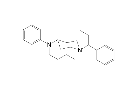 N-Butyl-N-phenyl-1-(1-phenylpropan-1-yl)piperidin-4-amine
