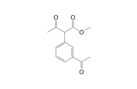 Methyl 3-oxo-2-(3'-acetyl)phenylbutanoate