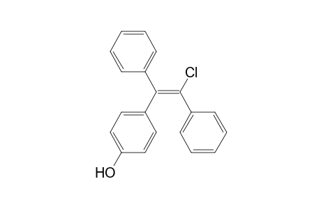 4-[(E)-2-chloranyl-1,2-diphenyl-ethenyl]phenol