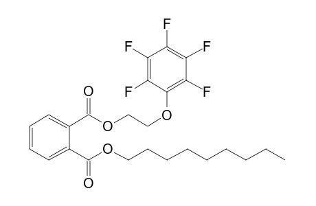 Phthalic acid, nonyl 2-(pentafluorophenoxy)ethyl ester