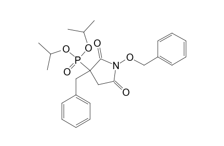 DIISOPROPYL-(3-BENZYL-1-BENZYLOXY-2,5-DIOXOPYRROLIDIN-3-YL)-PHOSPHONATE