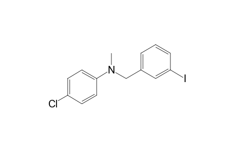 N-Methyl-N-3-iodobenzyl-4-chloroaniline