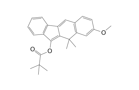 8-methoxy-10,10-dimethyl-10H-benzo[b]fluoren-11-yl pivalate