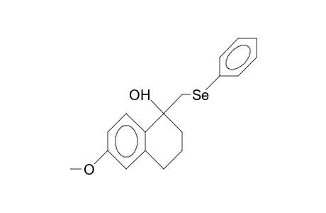 6-Methoxy-1-(phenylseleno-methyl)-1,2,3,4-tetrahydro-naphthalen-1-ol