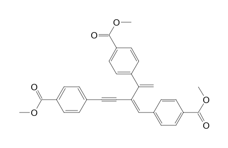 (1Z)-1,3-Di[4-(methoxycarbonyl)phenyl]-2-[4-(methoxycarbonyl)phenylethynyl]-1,3-butadiene