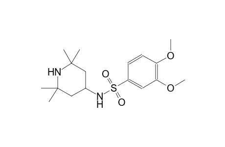 Benzenesulfonamide, 3,4-dimethoxy-N-(2,2,6,6-tetramethylpiperidin-4-yl)-