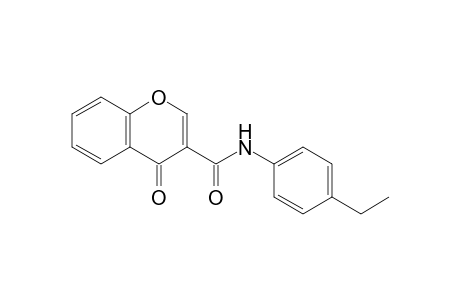 N-(4-Ethylphenyl)-4-oxo-4H-chromene-3-carboxamide