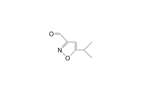 3-Isoxazolecarboxaldehyde, 5-(1-methylethyl)-