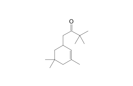 3,3-dimethyl-1-(3,5,5-trimethyl-1-cyclohex-2-enyl)-2-butanone