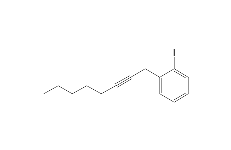 Benzene, 1-iodo-2-(2-octynyl)-