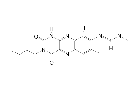 N'-(3-butyl-7-methyl-2,4-dioxo-1,2,3,4-tetrahydrobenzo[g]pteridin-8-yl)-N,N-dimethylimidoformamide