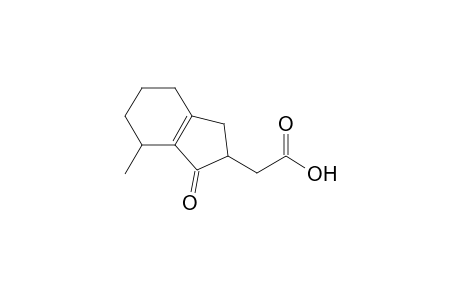 (4-Methyl-3-oxo-2,3,4,5,6,7-hexahydro-1H-indene-2-yl)acetic acid