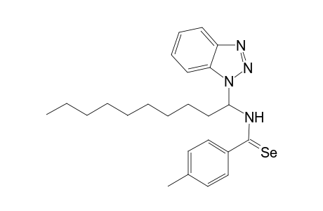 N-(1-(1H-benzo[d][1,2,3]triazol-1-yl)decyl)-4-methylbenzoselenoamide