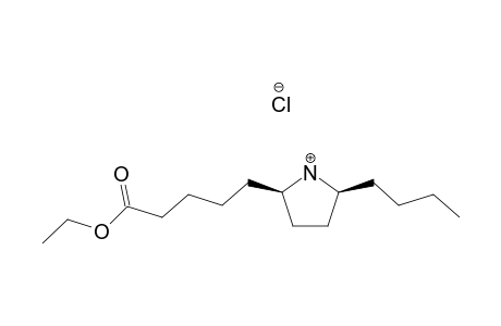 CIS-5-BUTYL-2-[4'-(ETHOXYCARBONYL)-BUTYL]-PYRROLIDINE-HYDROCHLORIDE