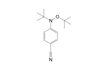p-(N-tert-Butoxy-N-tert-butylamino)benzonitrile