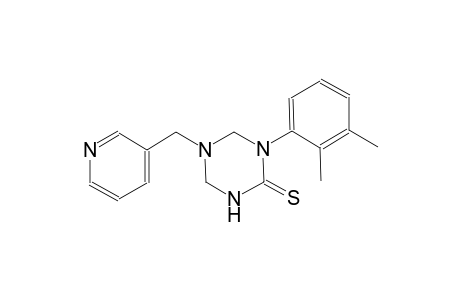 1-(2,3-dimethylphenyl)-5-(3-pyridinylmethyl)tetrahydro-1,3,5-triazine-2(1H)-thione
