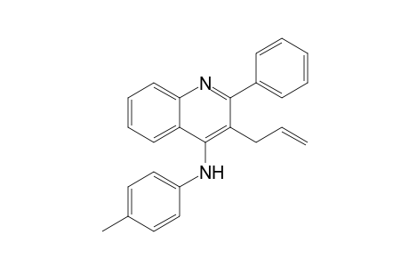 3-Allyl-4-(4-methylphenylamino)-2-phenylquinoline