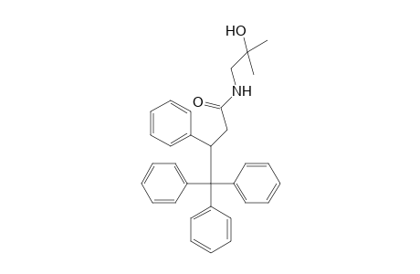 N-(2-hydroxy-2-methyl-propyl)-3,4,4,4-tetraphenyl-butanamide