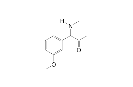 3-(3-Methoxyphenyl)-3-methylamino-propan-2-one