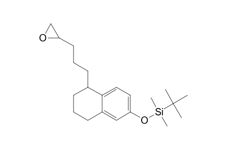5-(6-TERT.-BUTYLDIMETHYLSILOXY-1,2,3,4-TETRAHYDRO-1-NAPHTHYL)-1,2-EPOXYPENTANE
