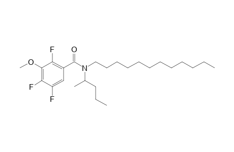 Benzamide, 3-methoxy-2,4,5-trifluoro-N-(2-pentyl)-N-dodecyl-