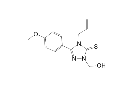 4-allyl-2-(hydroxymethyl)-5-(4-methoxyphenyl)-2,4-dihydro-3H-1,2,4-triazole-3-thione