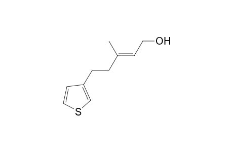 (E)-3-methyl-5-(thiophen-3-yl)pent-2-en-1-ol