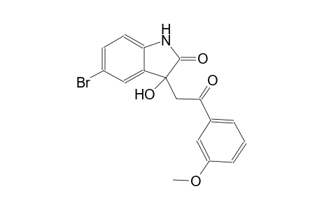 5-bromo-3-hydroxy-3-[2-(3-methoxyphenyl)-2-oxoethyl]-1,3-dihydro-2H-indol-2-one