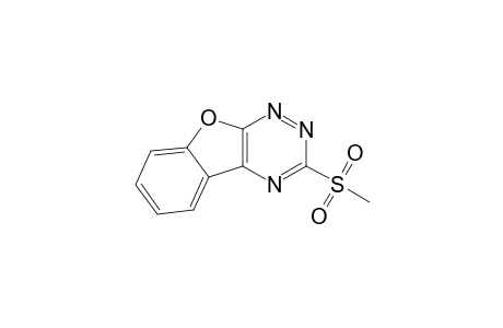 3-(methylsulfonyl)benzofuro[3,2-e]-1,2,4-triazine