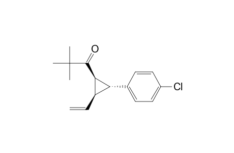1-(tert-Butylcarbonyl)-trans-2-(4-chlorophenyl)-cis-3-vinylcyclopropane