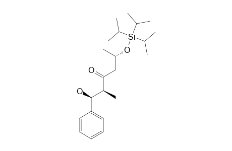 (1R,2R,5S)-5-TRIISOPROPYLSILYLOXY-2-METHYL-1-HYDROXY-1-PHENYL-3-HEXANONE