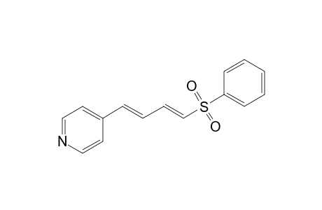4-(4'-Phenylsulfonyl-1',3'-butadienyl)pyridine