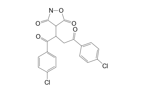4-[1',2'-DI-(4-CHLOROBENZOYL)-ETHYL]-ISOXAZOLIDINE-3,5-DIONE