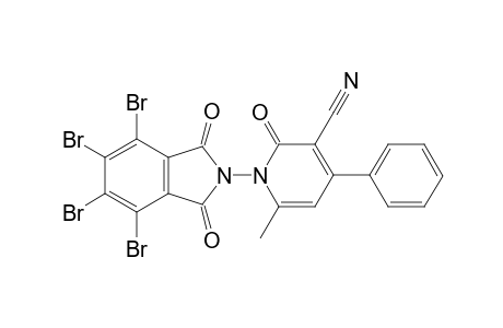 6-Methyl-2-oxo-4-phenyl-1-(4,5,6,7-tetrabromo-1,3-dioxoisoindolin-2-yl)-1,2-dihydropyridine-3-carbonitrile