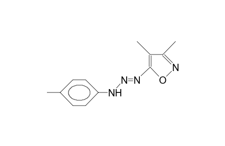3-(4-Tolyl)-1-(3,4-dimethyl-5-isoxazolyl)-triazene